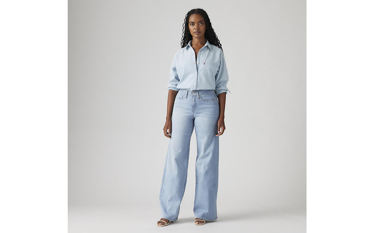 Jeans 318 Shaping Wide Tall Glass Of Water Levi's