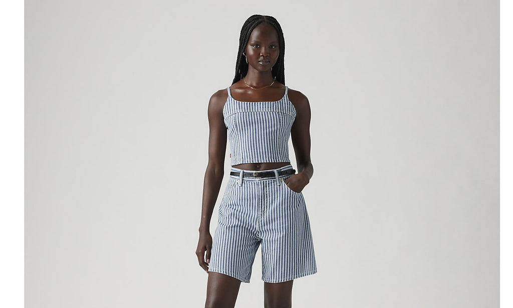 Levi's Mischa Stripe Jadine Denim Cami