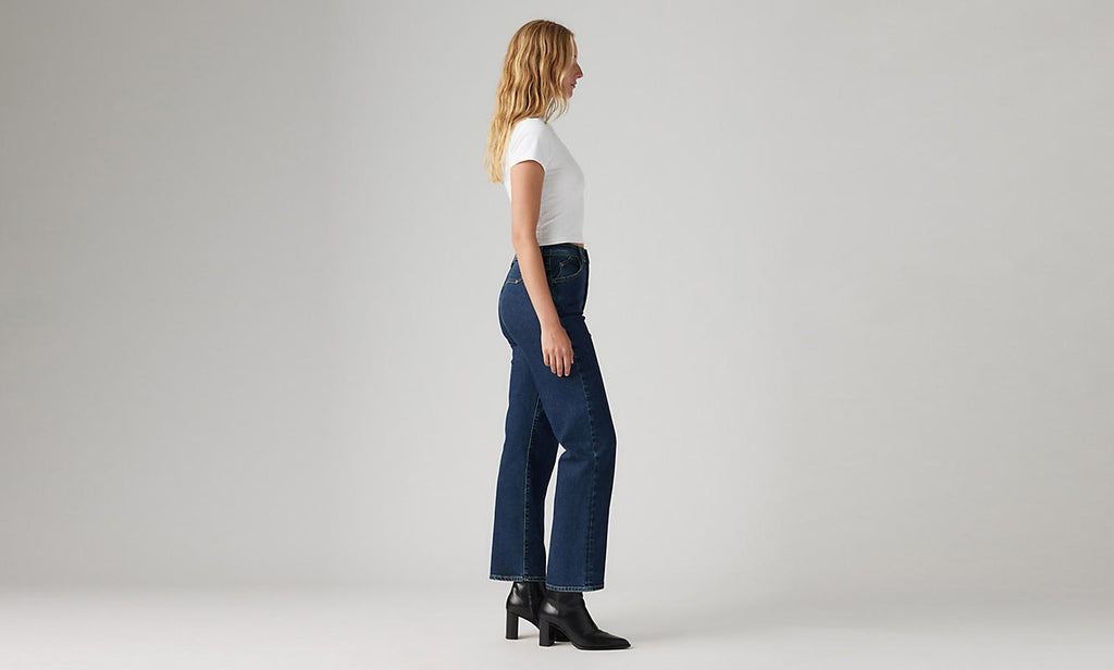 Levi's Riveted Ribcage Silver Lode Jeans
