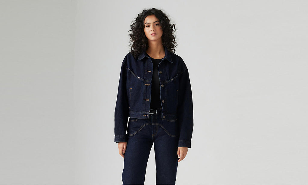 90's Shrunken Western Dream Nice Dreams Levi's Jacket