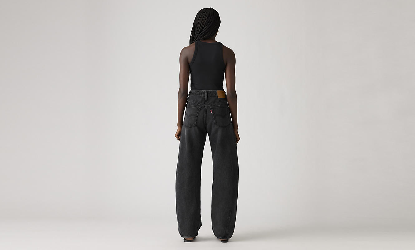 Levi's Rebel Edge Barrel Baggy Dad Jeans
