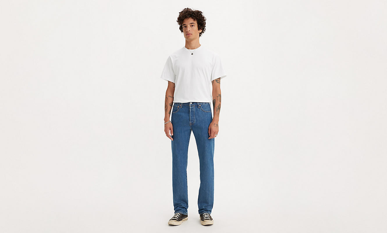 Jeans 501 Original Medium Stonewash Levi's