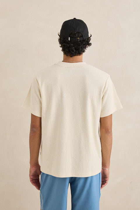 T-Shirt Vintage Terry Beige Rhythm