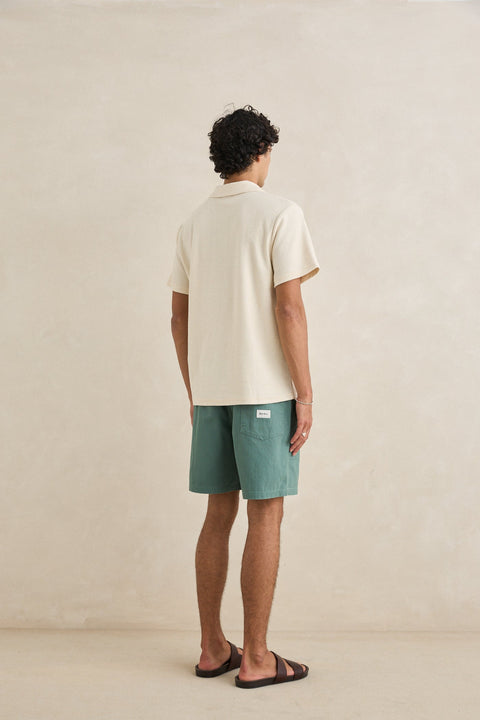 Rhythm Short Herringbone Green