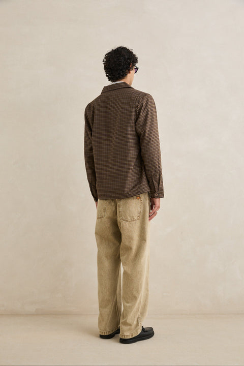 Veste Jordy Check Olive Rhythm