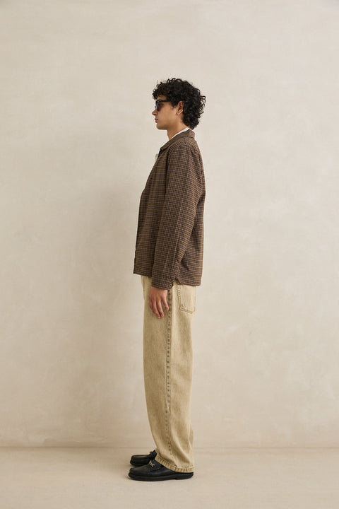 Veste Jordy Check Olive Rhythm