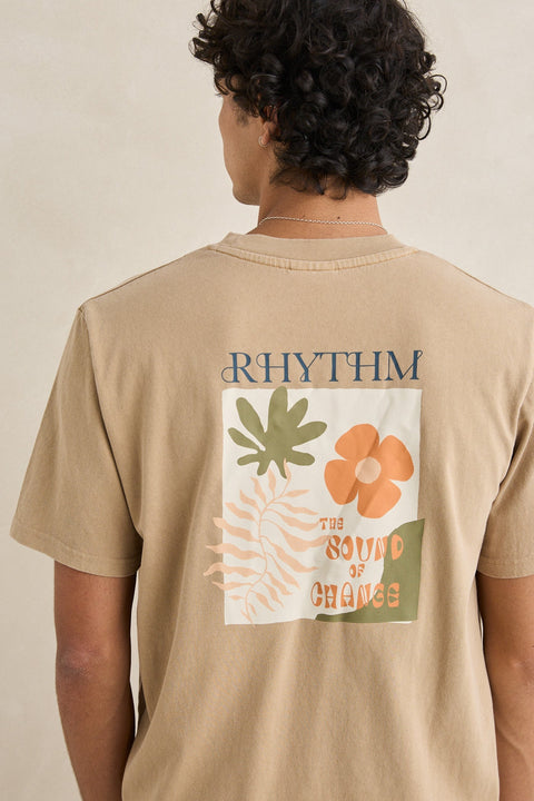 T-Shirt Botanical Beige Rhythm