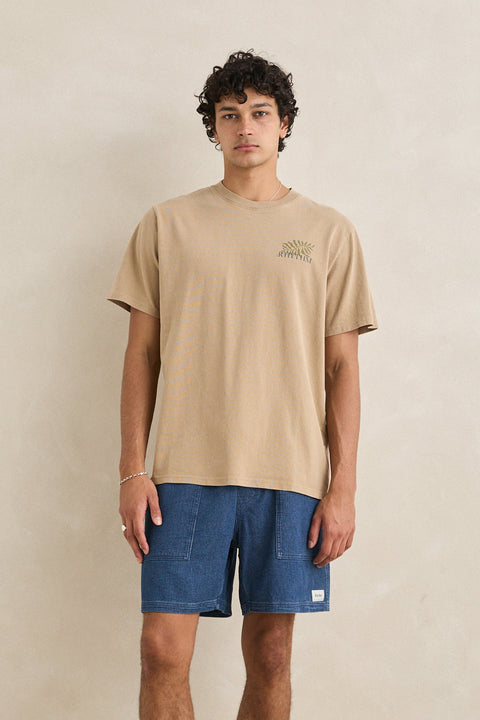 T-Shirt Botanical Beige Rhythm