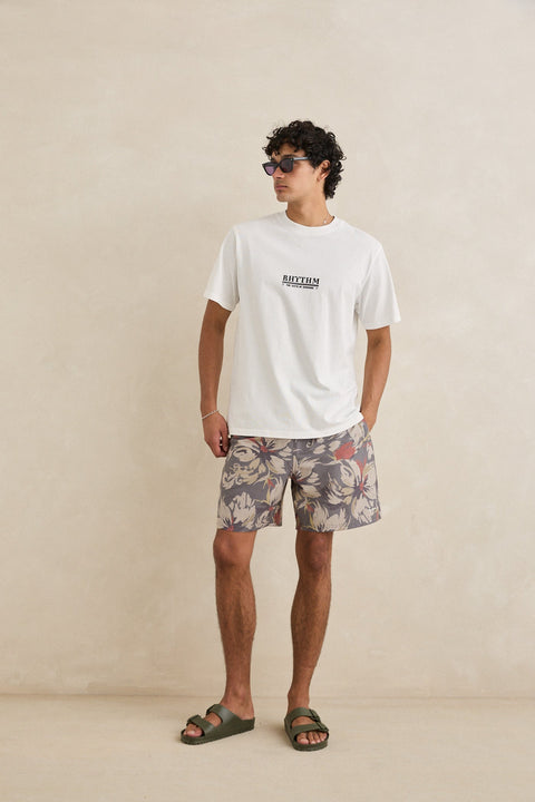 Rhythm White Vintage Cactus T-Shirt