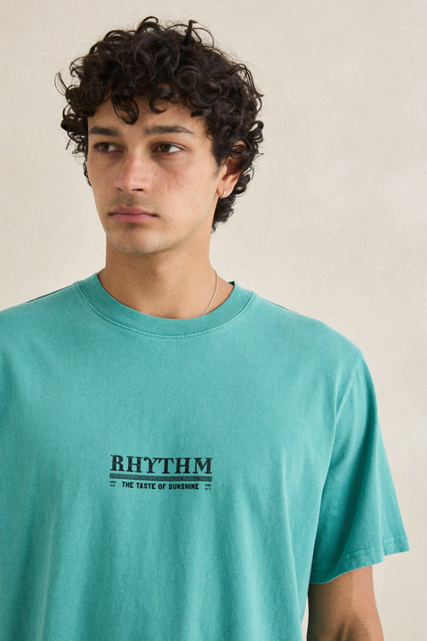 T-Shirt Cactus Vintage Turquoise Rhythm