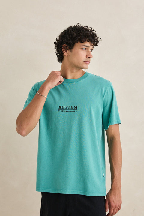 T-Shirt Cactus Vintage Turquoise Rhythm