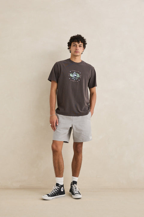 Rhythm Faded Black Nature Bot T-Shirt