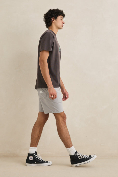 T-Shirt Nature Bot Noir Délavé Rhythm