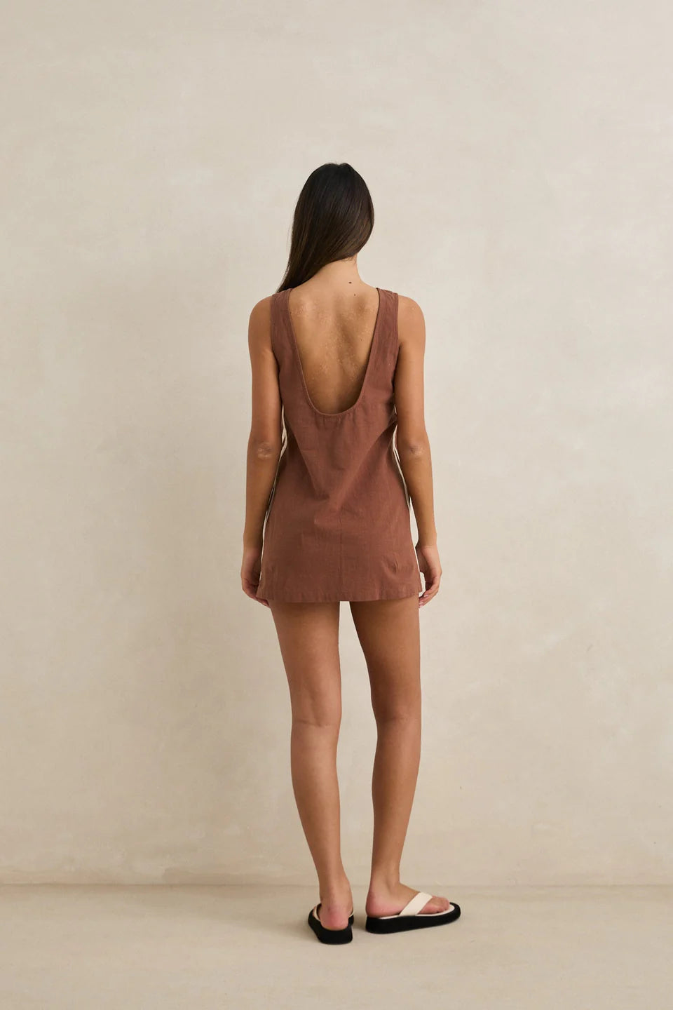 Robe Hanalei Brun Chocolat Rhythm