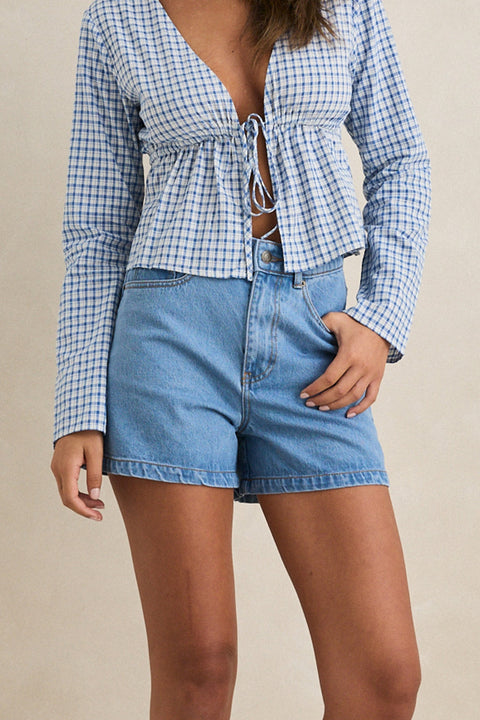 Short Staple Denim Bleu Rhythm