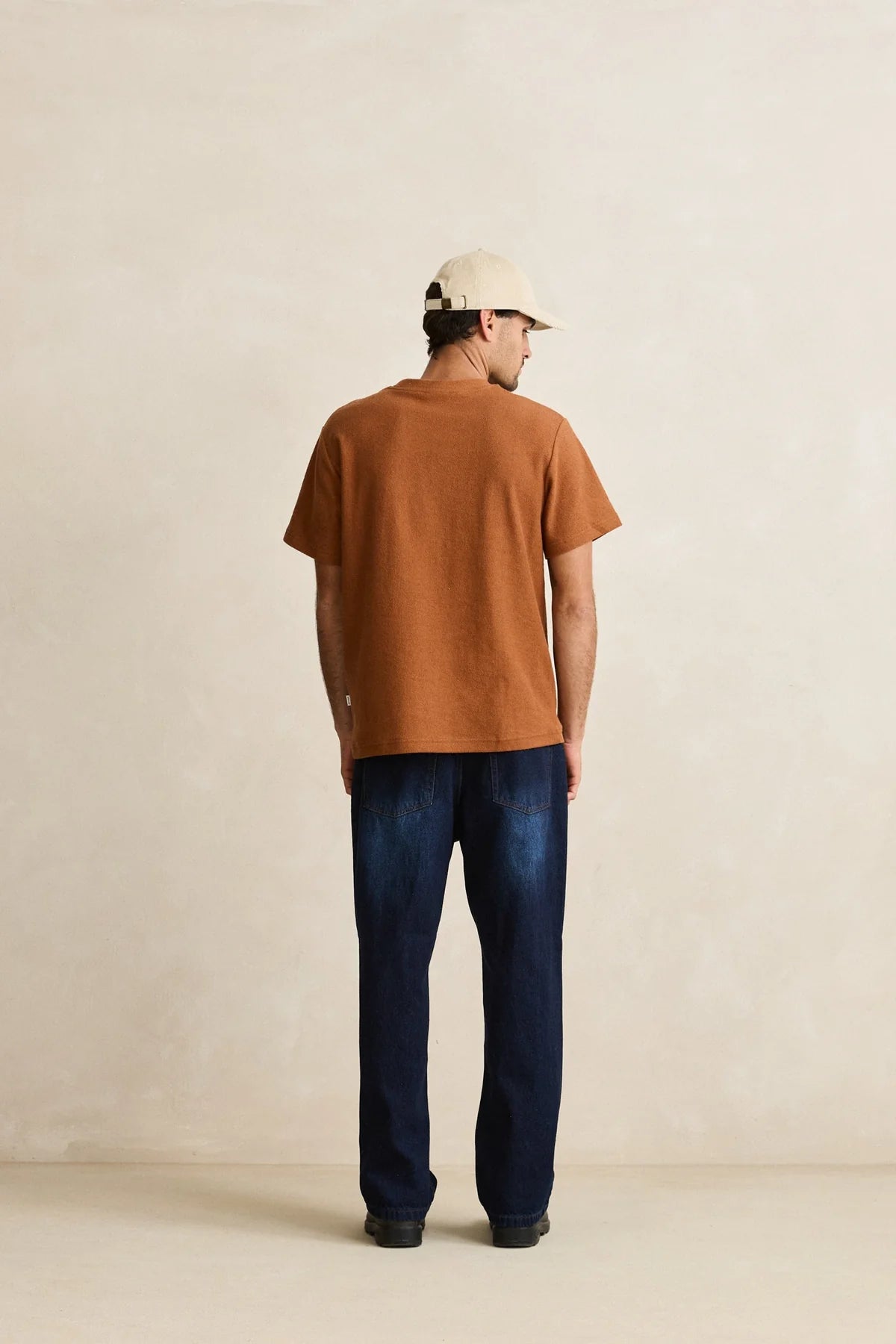 T-Shirt Vintage Terry Brun Rhythm