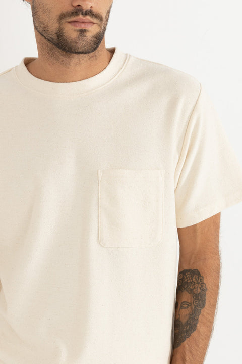 T-Shirt Vintage Terry SS Naturel Rhythm