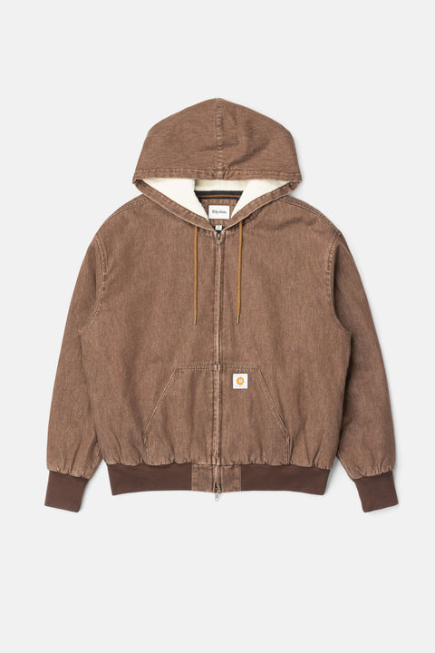 Manteau Insulated Denim Work Brun Rhythm