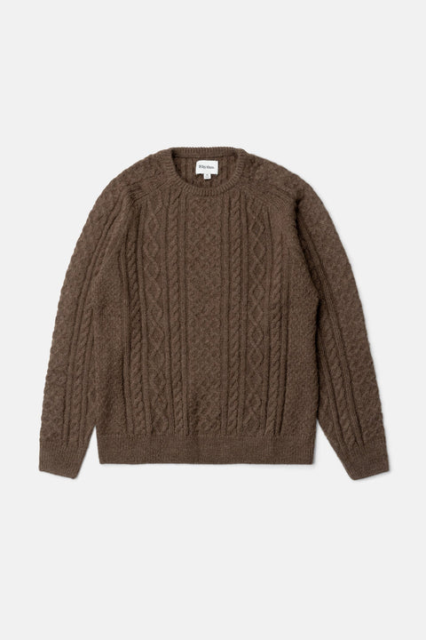 Pull Mohair Fishermans Knit Chocolat Rhythm