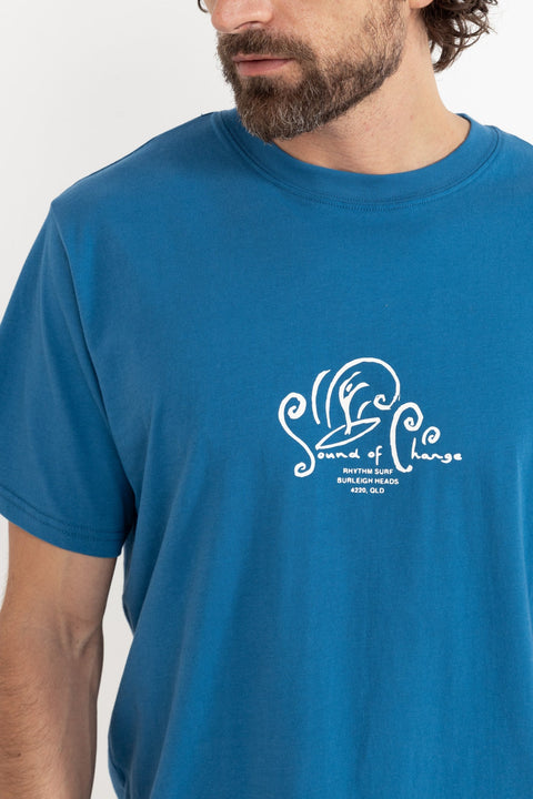 T-Shirt Olas Bleu Rhythm