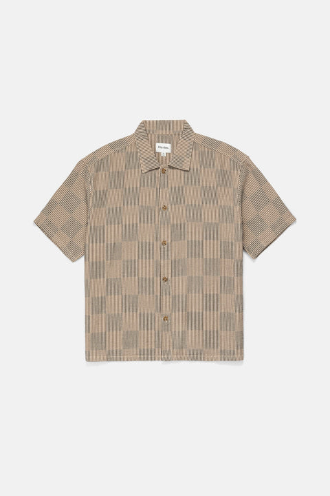 Chemise Tanner Check Beige Rhythm