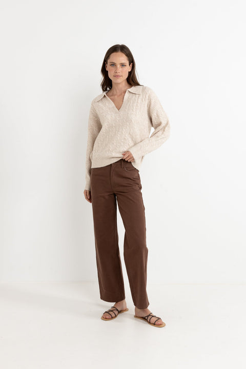 Pantalon Beyond Relaxed Leg Chocolat Rhythm
