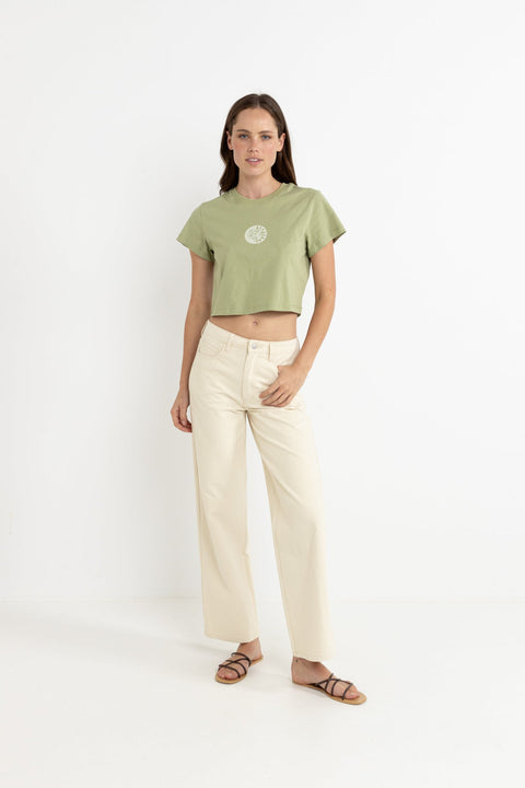 T-Shirt Sun Crop Sauge Rhythm