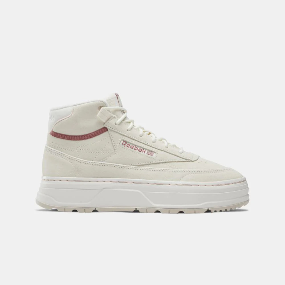 Club C Geo Mid Vintage Chalk/Chalk/Stucco Reebok Shoes