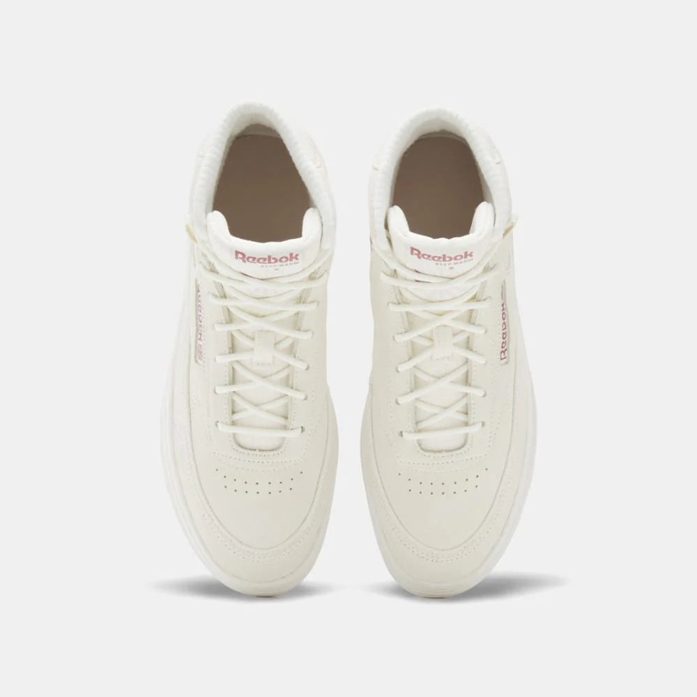 Club C Geo Mid Vintage Chalk/Chalk/Stucco Reebok Shoes
