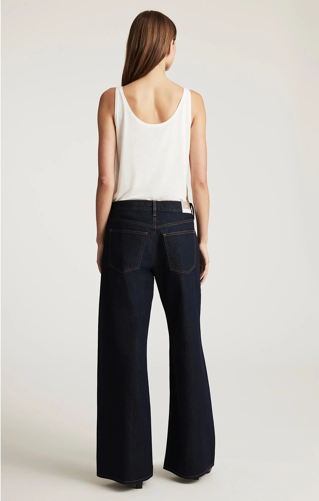 Sandy Extra Wide Rinse Classic Denim Mavi Jeans