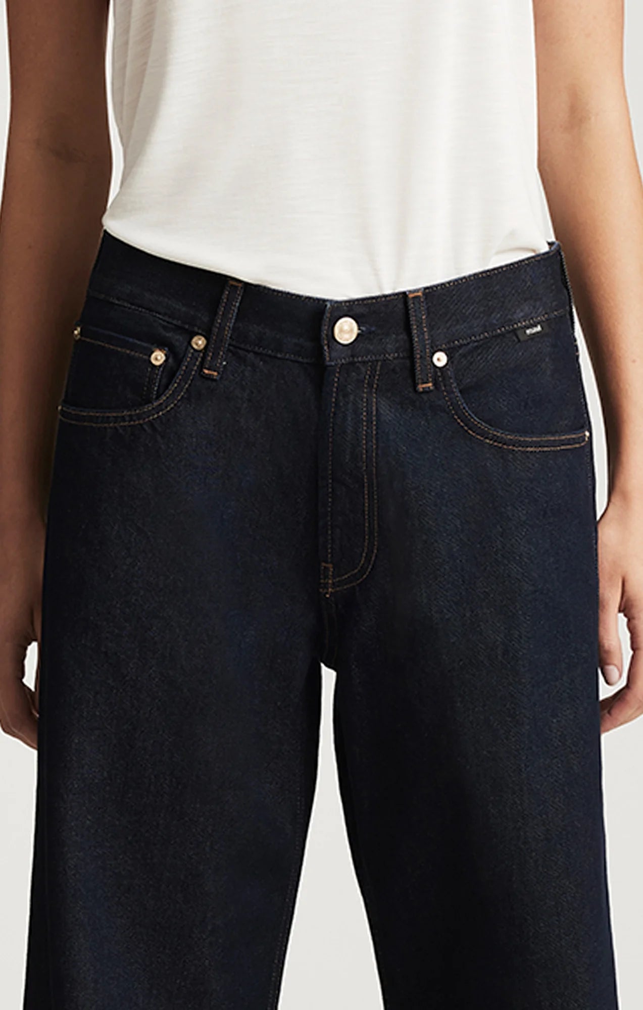 Sandy Extra Wide Rinse Classic Denim Mavi Jeans