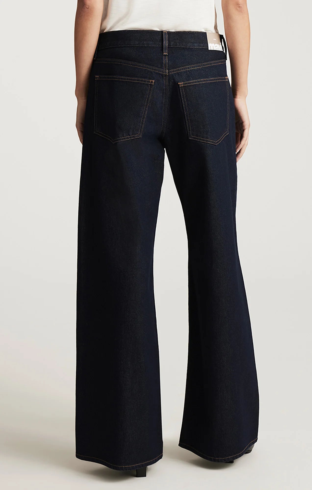Sandy Extra Wide Rinse Classic Denim Mavi Jeans