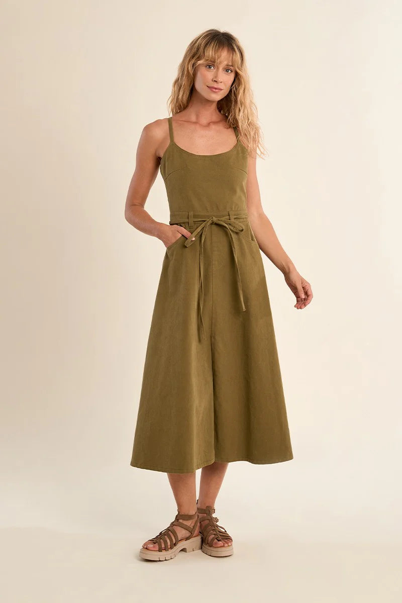 Robe Denim Knottable Khaki Molly Bracken