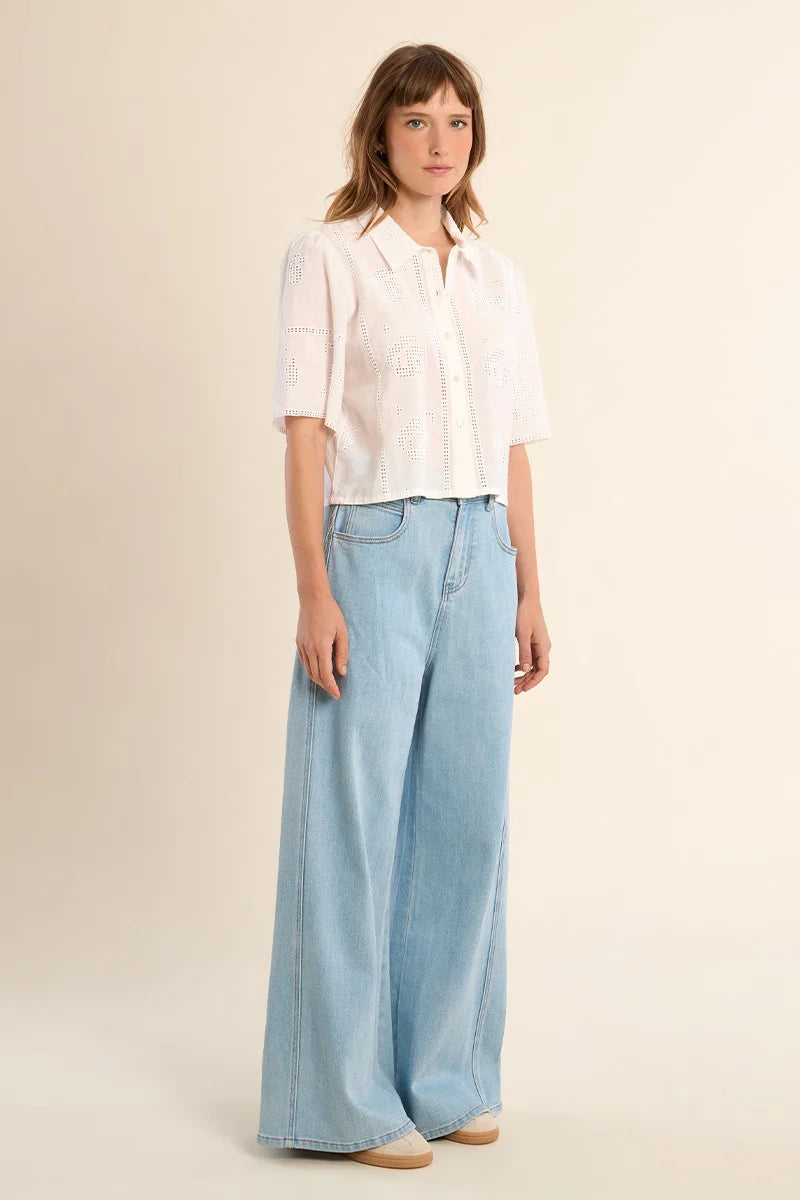 Woven White Molly Bracken Shirt