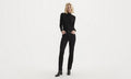 724 Soft Black Levi's Jeans