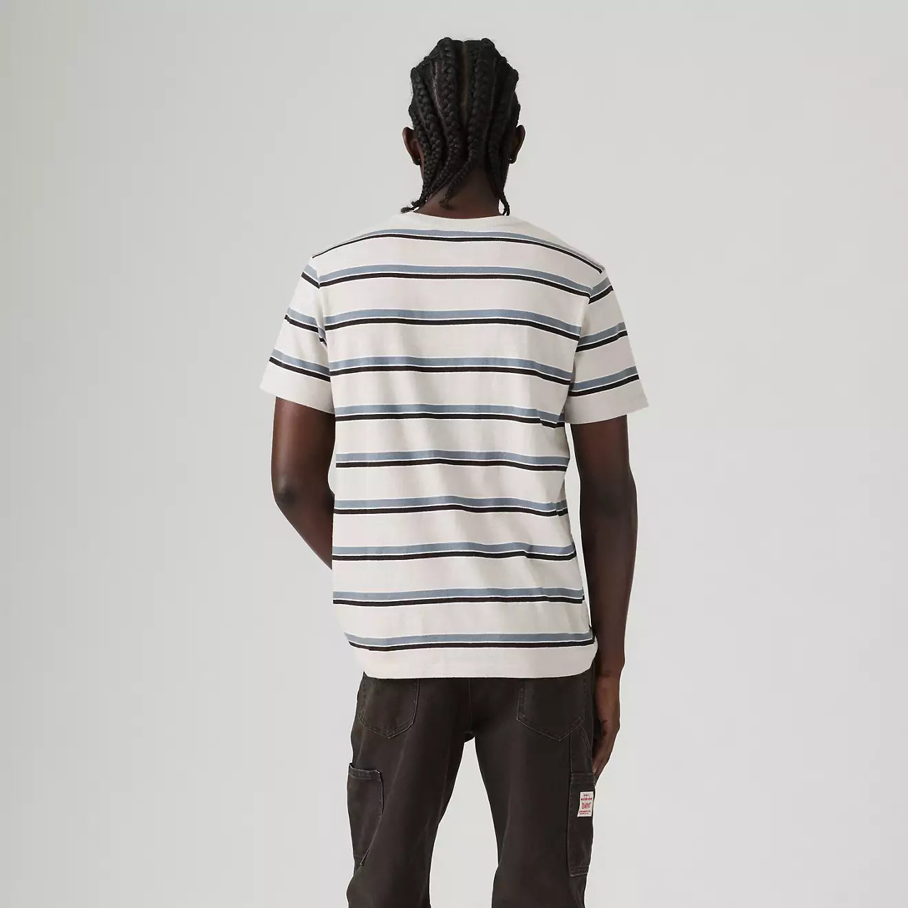 T-Shirt SS Classic Pocket Tee Cliff Vapor Grey Levi's