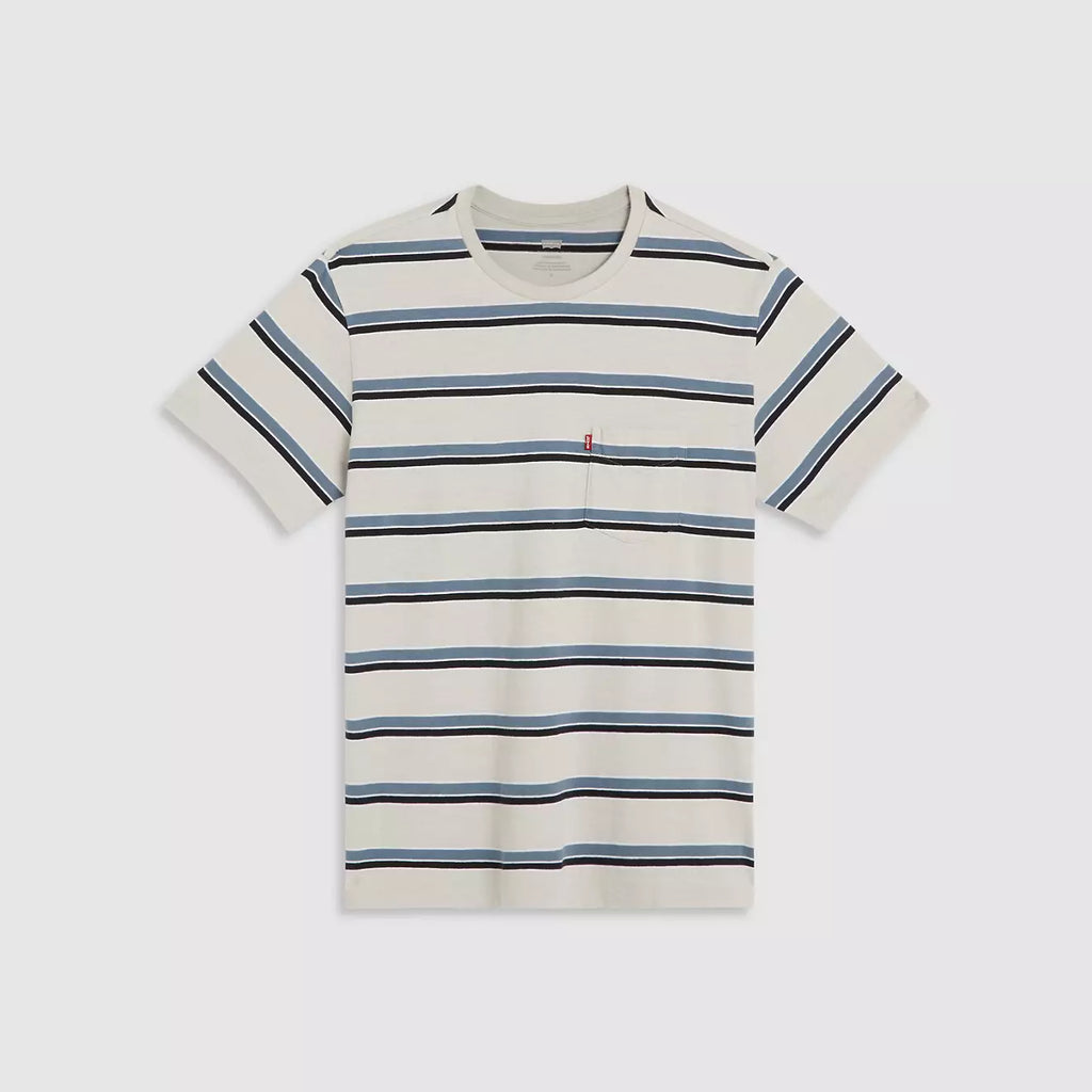 T-Shirt SS Classic Pocket Tee Cliff Vapor Grey Levi's