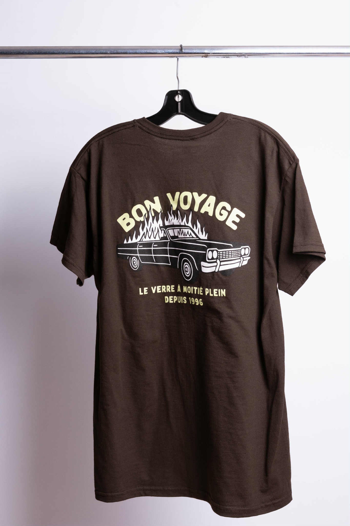 T-Shirt Bon Voyage Brun Séraphin