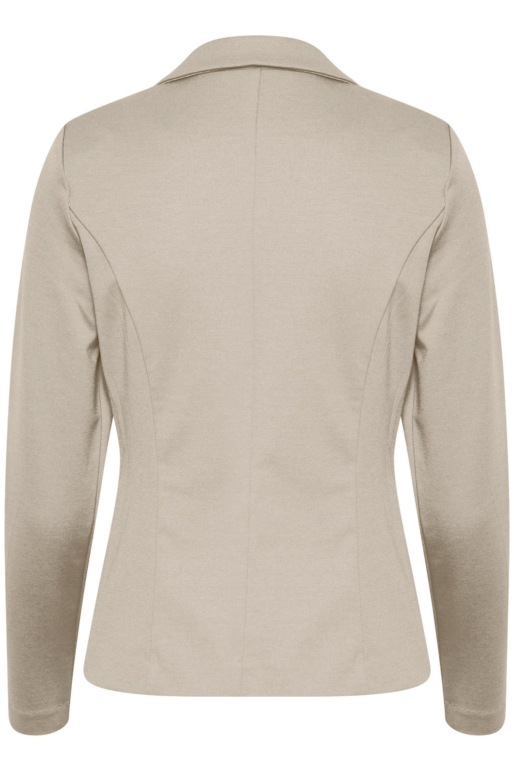 Ichi Kate Beige Doeskin Blazer