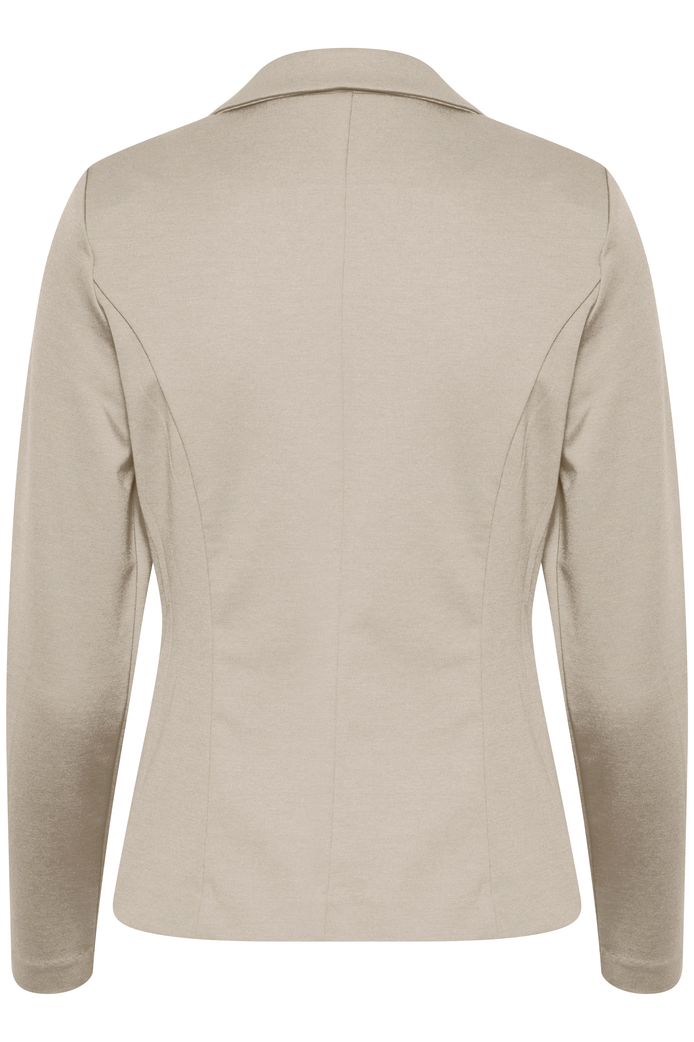 Ichi Kate Beige Doeskin Blazer