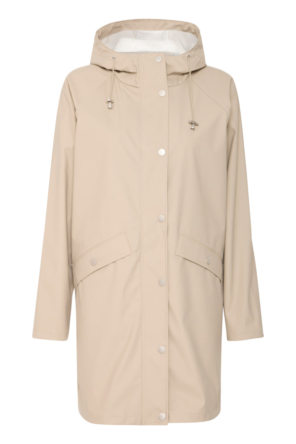 Imperméable Tazi Beige Doeskin Ichi