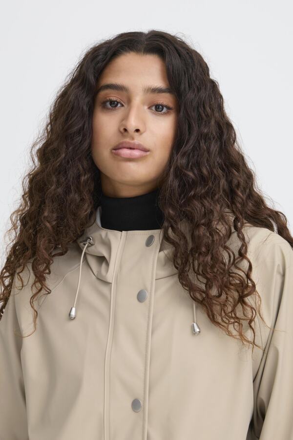 Imperméable Tazi Beige Doeskin Ichi