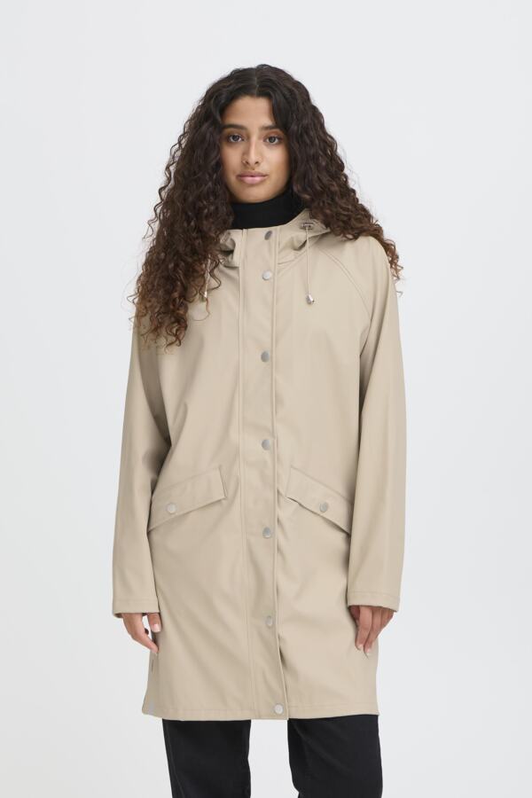 Imperméable Tazi Beige Doeskin Ichi