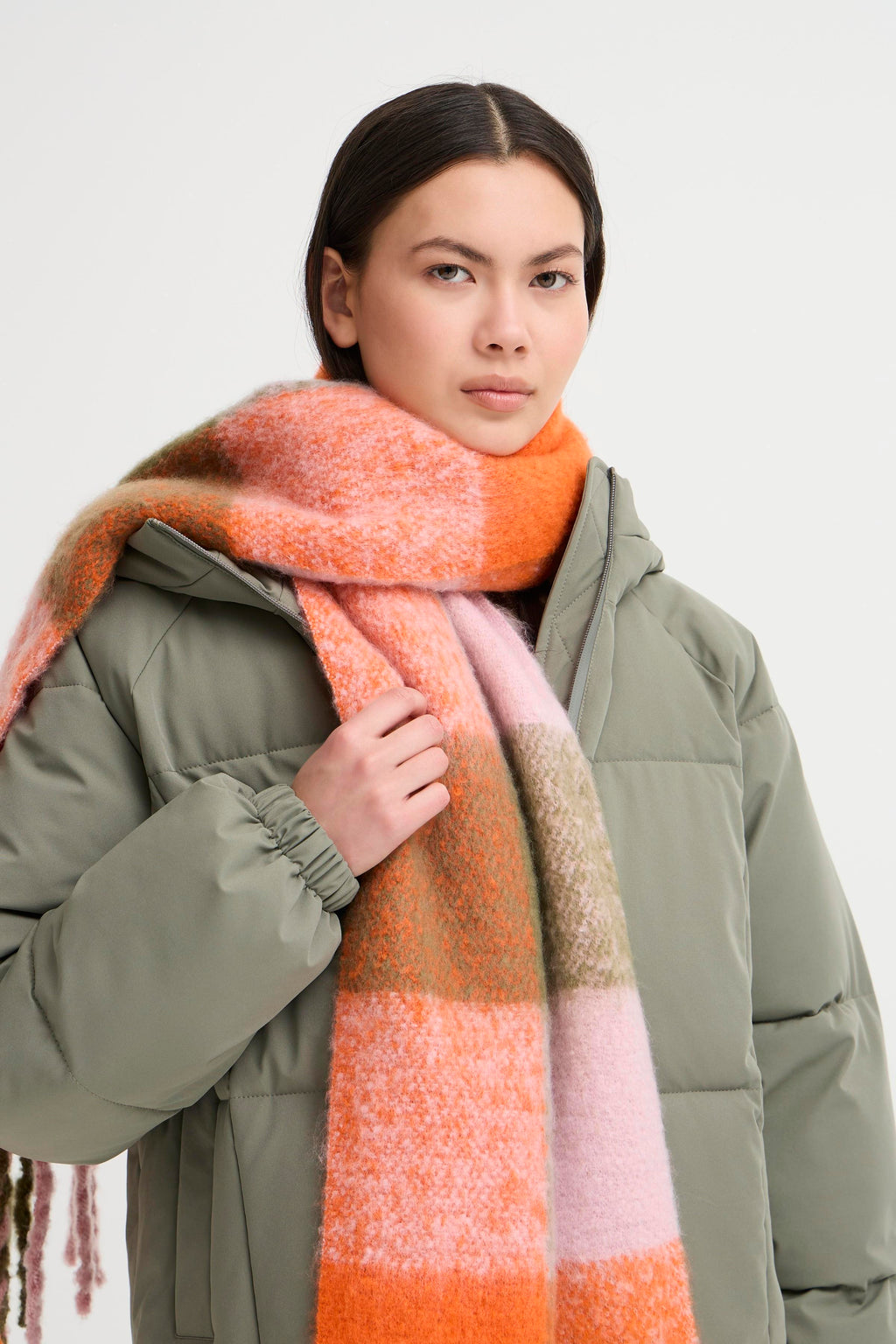 Agge Tangerine Tango Scarf Ichi