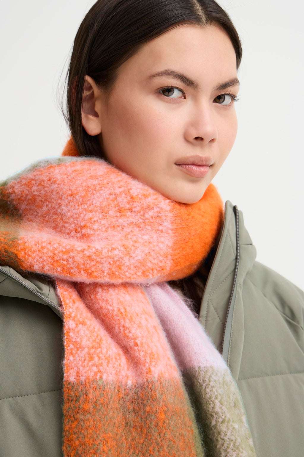 Agge Tangerine Tango Scarf Ichi