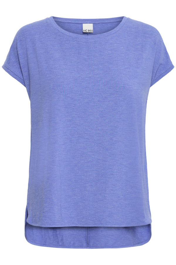 Ichi Wedgwood Blue Rebel Top