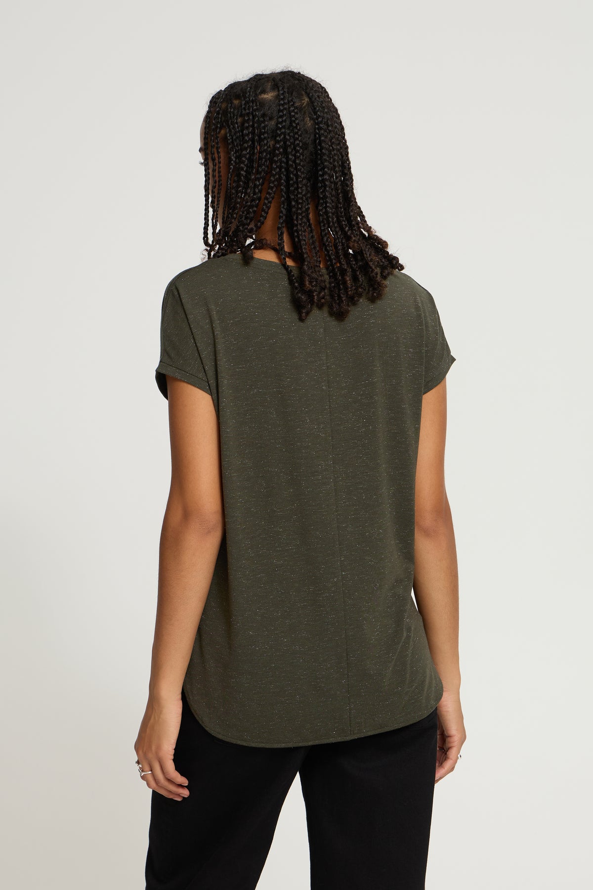 Haut Rebel Brun Vert Forêt Ichi