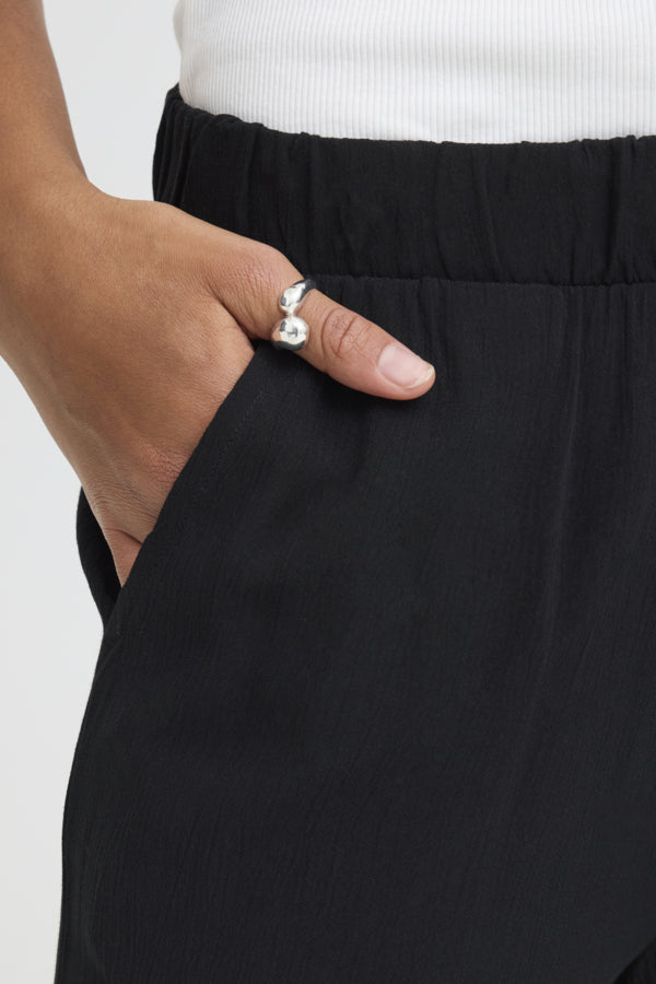 Ichi Marrakech Black Trousers