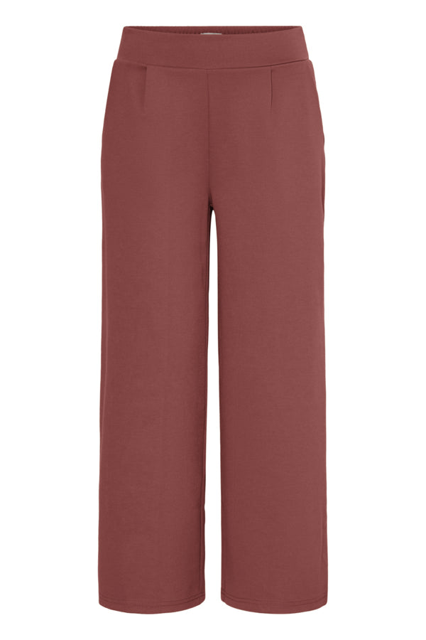 Ichi Kate Wide Cowhide Trousers