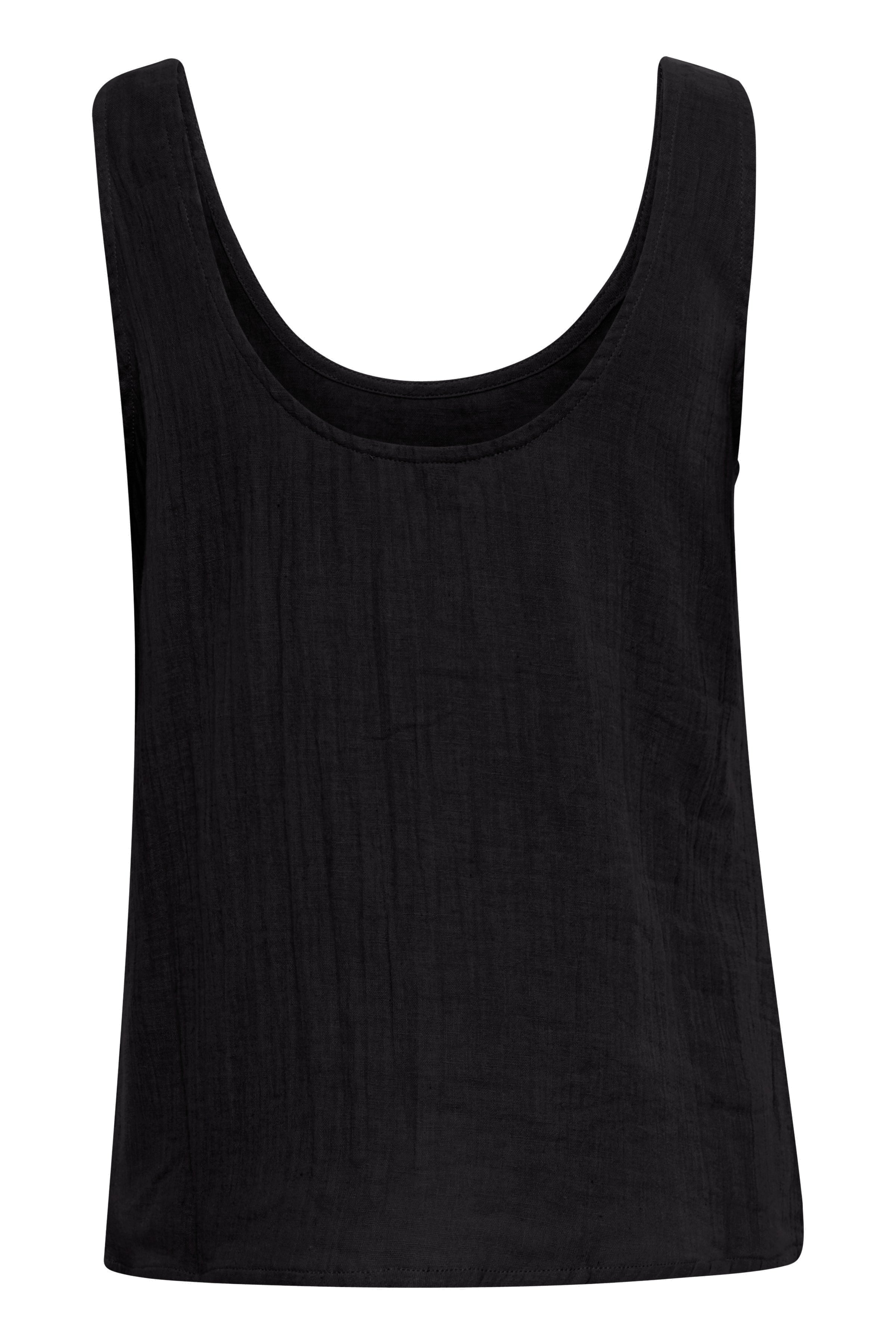 Ichi Black Foxa Camisole